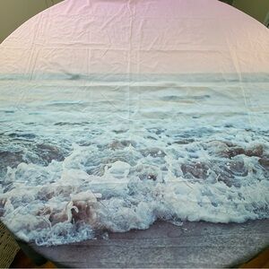 Wall Tapestry - Society 6 - Crash Into Me (Ocean/Beach) - 60" X 52"